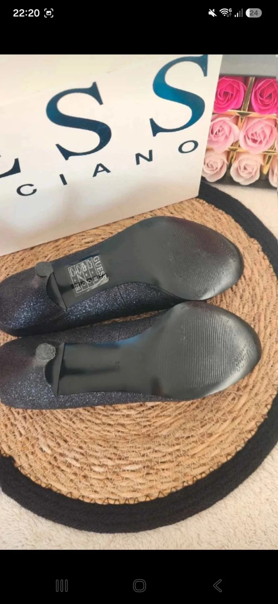Escarpines GUESS by Marciano con lentejuelas y strass ●Talla 37●🌸 – photo 13